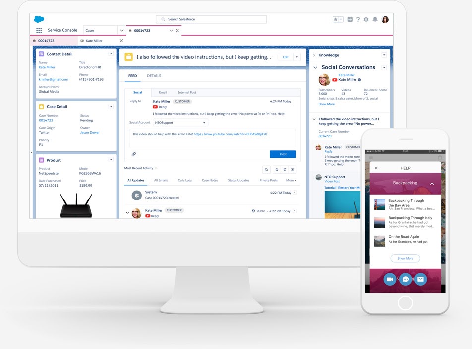 Salesforce, Service Cloud | Digital Channels