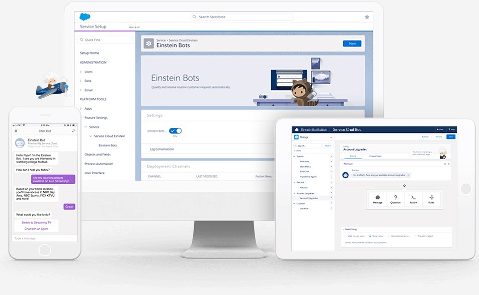 Automated Customer Service and Artificial Intelligence by Salesforce