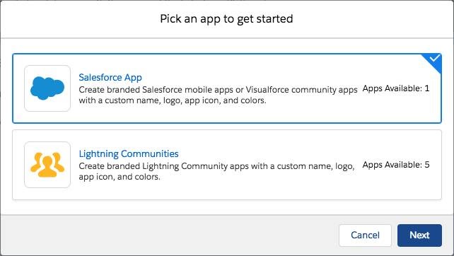 Trailhead, Create your Branded App