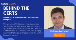 People Behind the Certs – Digamber Prasad