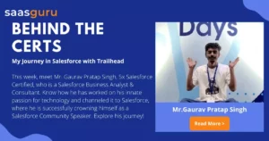 People Behind the Certs – Gaurav Pratap Singh - saasguru