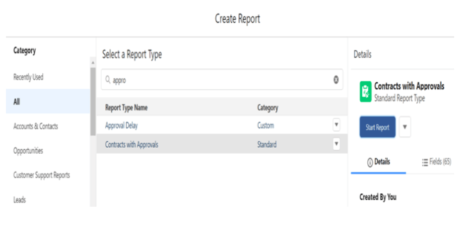 Create a Report
