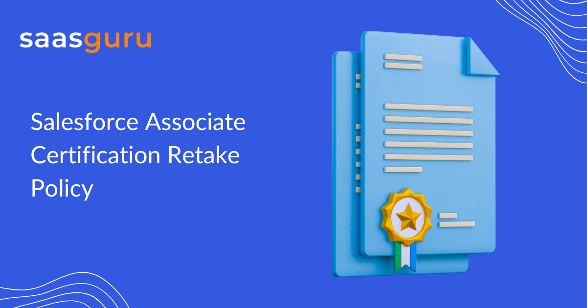 salesforce associate certification retake policy