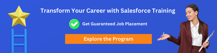transform your career with job guarantee salesforce training program