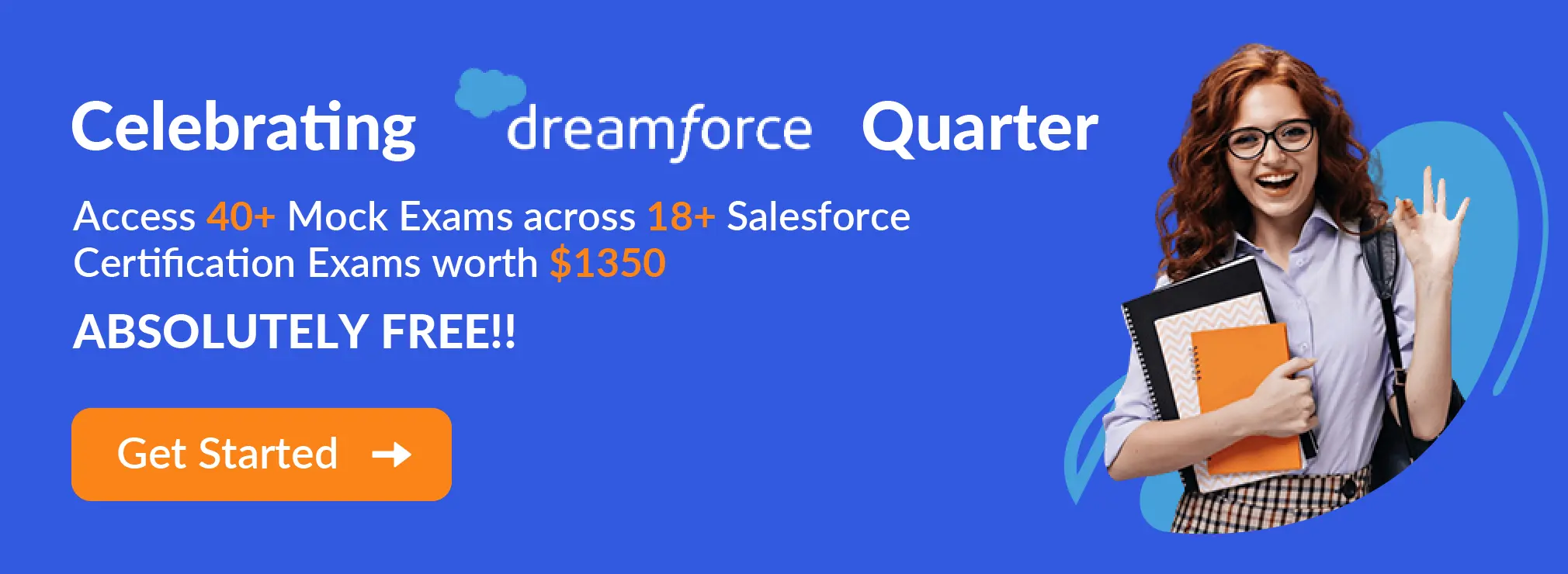 Celebrating Dreamforce Quarter CTA