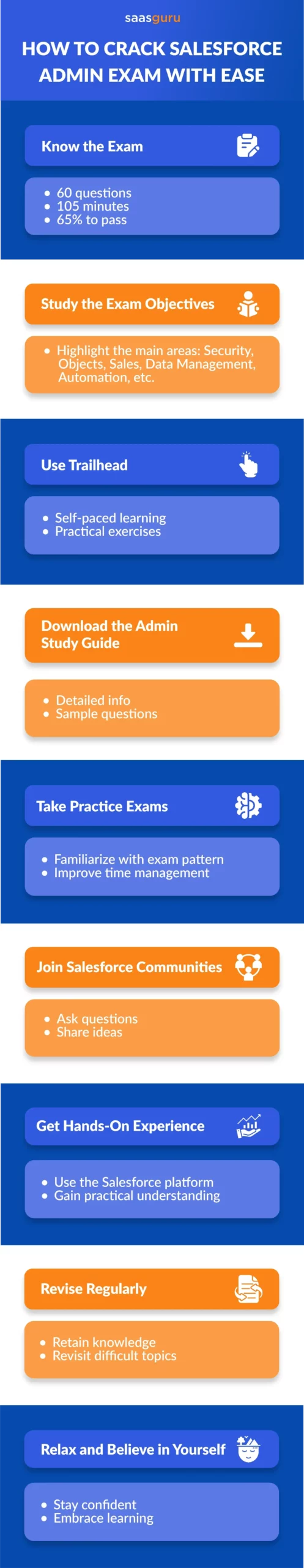 How to crack salesforce admin exam with ease